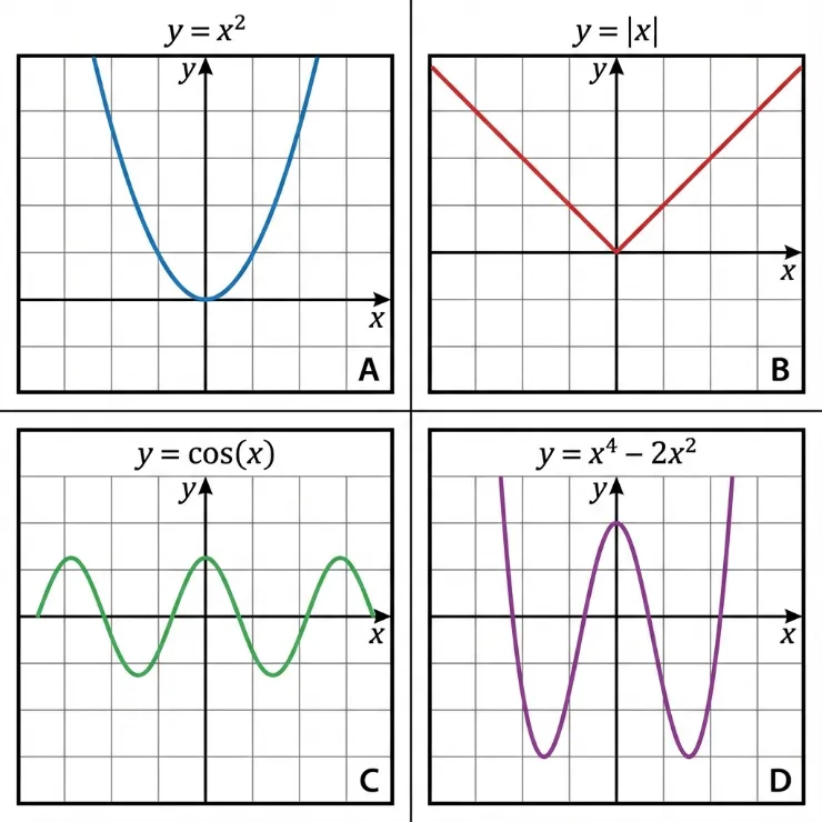 Examples of Even Functions