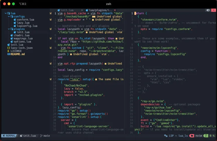 Neovim with NvChad