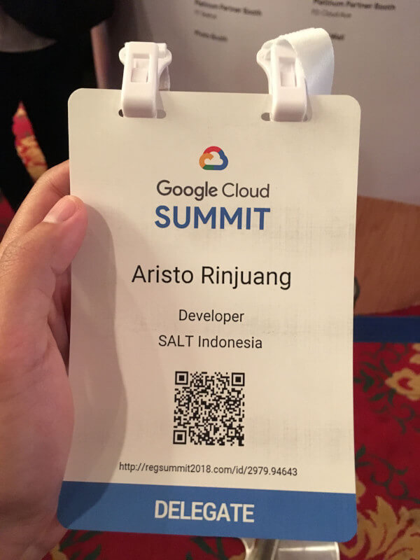 Google Cloud Summit Card