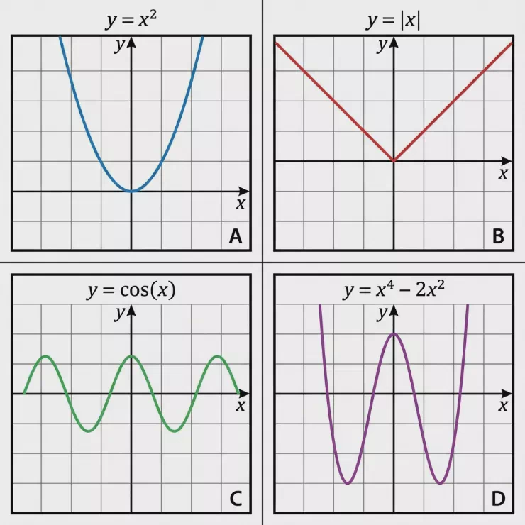 Examples of Even Functions