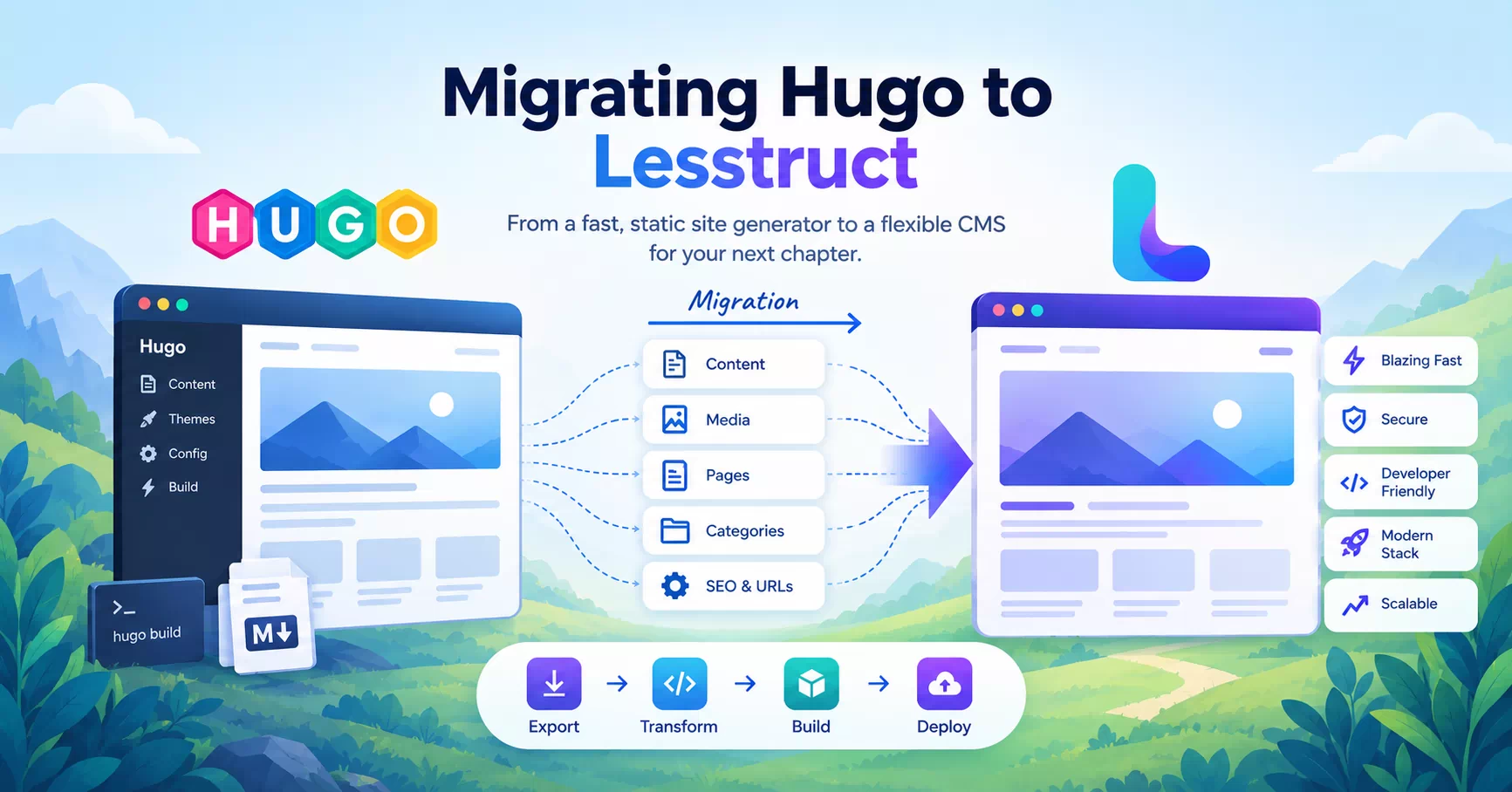 Hugo to Lesstruct